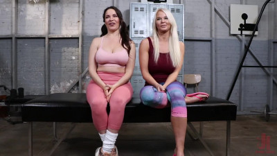 Milfs have fun flirting with sodomy