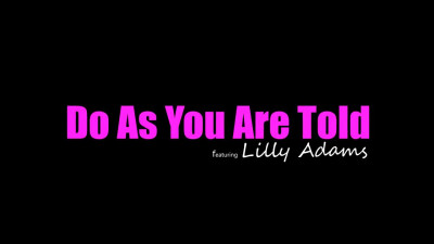 This is how you will learn to obey!