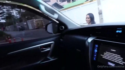3 Thai whores fucking a white man