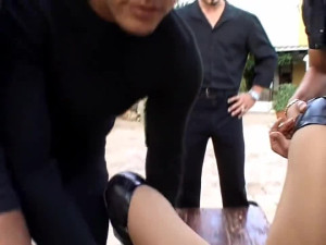 Katsuni gets fed several cocks