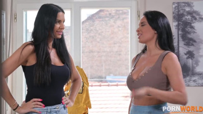 Busty French babes giving it all in the sack