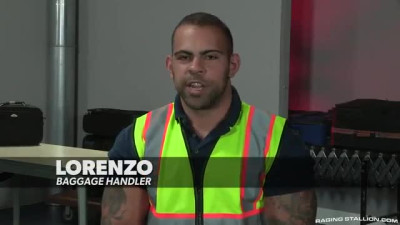 Fucking the delivery boy like he deserves