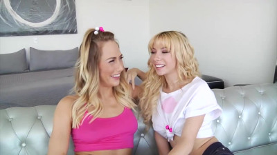 Anal games of young blonde girls